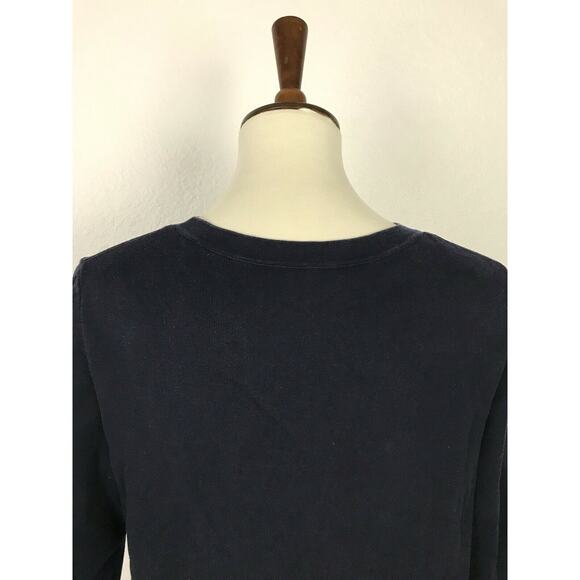 COS Striped Stretch Knit Pullover Top - Picture 8 of 9